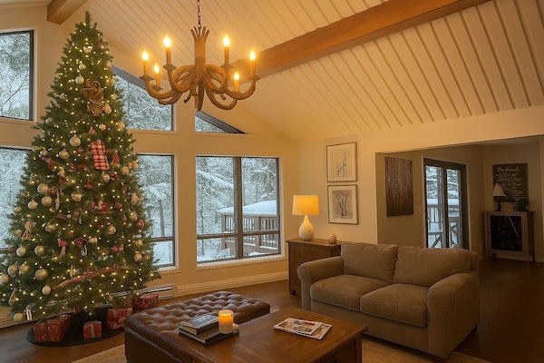 Holidays at Island Park Lodge are magical.