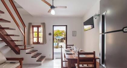 Cond. c\ Piscina e Churrasqueira a 650 m Praia de Taperapuan \ PFNs