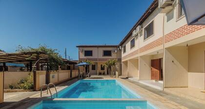 Cond. c\ Piscina e Churrasqueira a 650 m Praia de Taperapuan \ PFNs