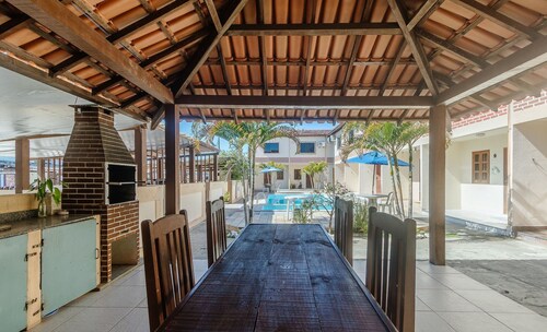 Cond. c\ Piscina e Churrasqueira a 650 m Praia de Taperapuan \ PFNs