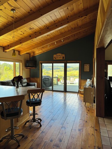 Christmas Tree Farm A-Frame Retreat: Sauna + Views + Near PSU