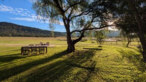 Outdoor dining - Mahony Estate Homestead (Broke)