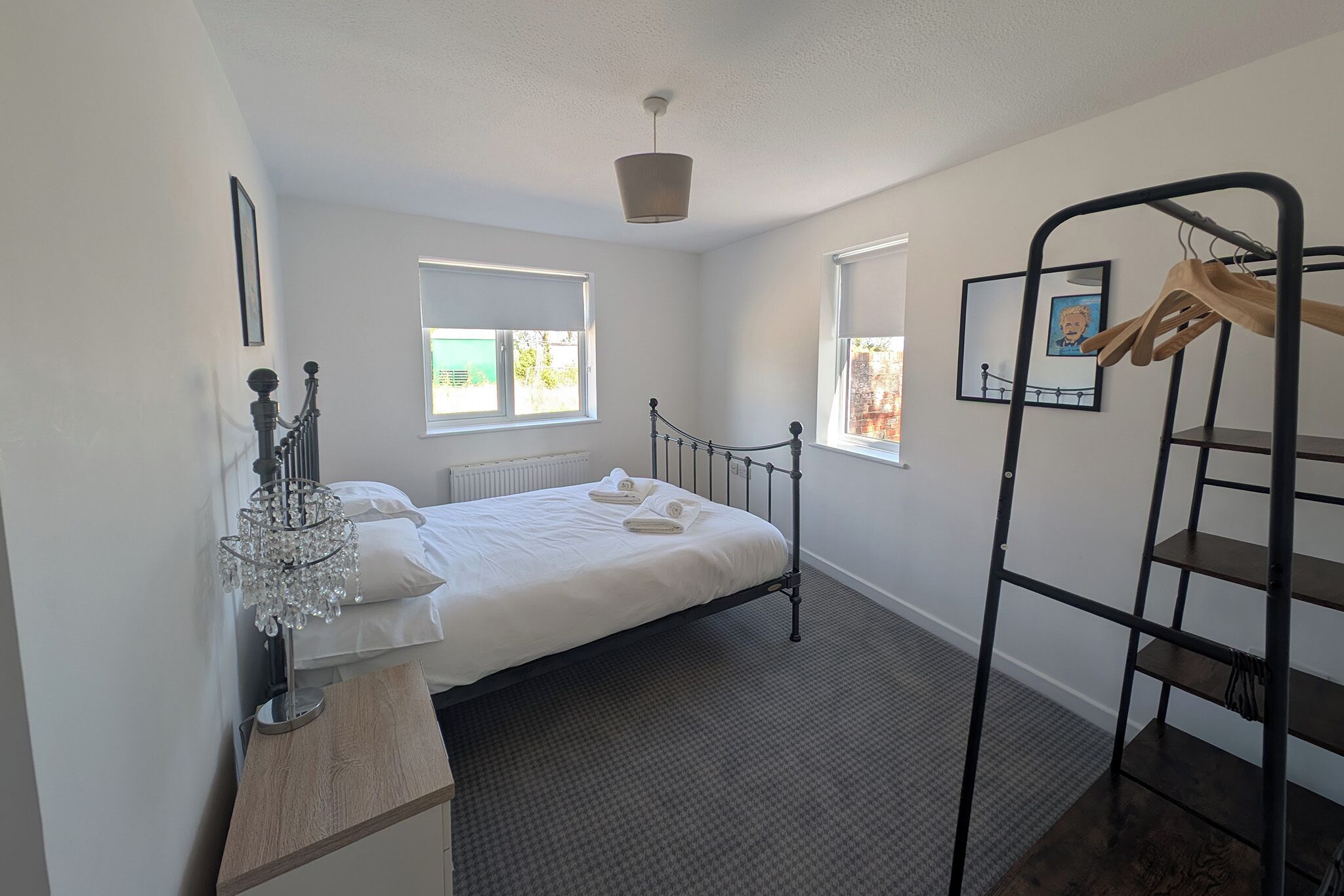 3 bedrooms, iron/ironing board, travel cot, free WiFi