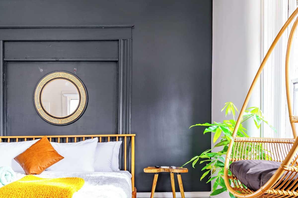 Egyptian cotton sheets, premium bedding, memory foam beds, free minibar
