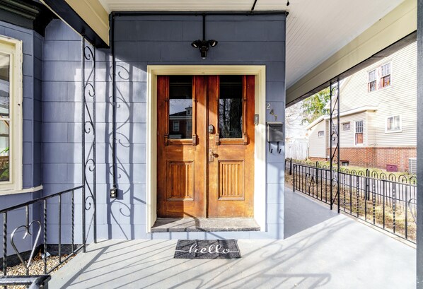 Front of property