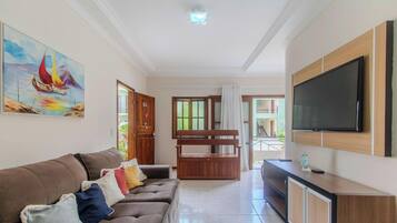 Basic Apartment | Living area | 32-inch Smart TV with digital channels