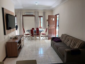 Basic Apartment | Living area | 32-inch Smart TV with digital channels