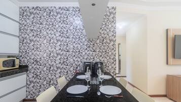 Apartamento básico | Opções para refeição