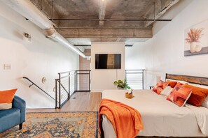 2 chambres, fer et planche à repasser, Wi-Fi, draps fournis