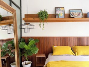 1 bedroom, iron/ironing board, Internet, bed sheets