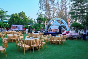 Zona para bodas al aire libre