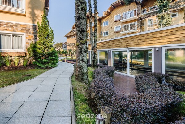 Property grounds - Beautiful Apartment With Heated Pool Cap0302 (Gramado)