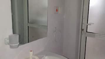 Towels, soap, toilet paper