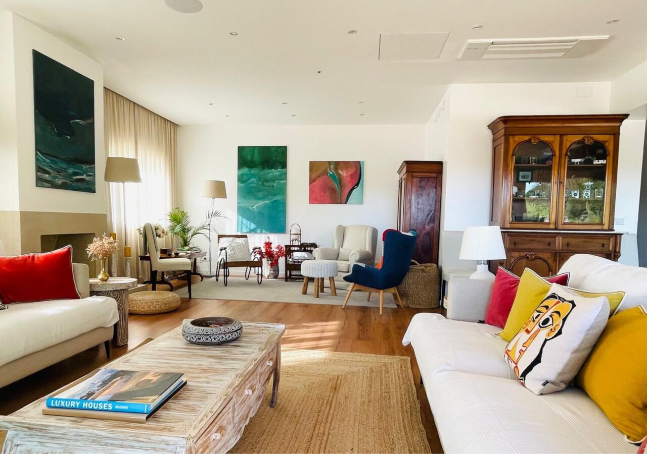 Área de sala de estar