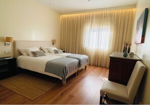 Habitación doble | Wifi gratis y ropa de cama 