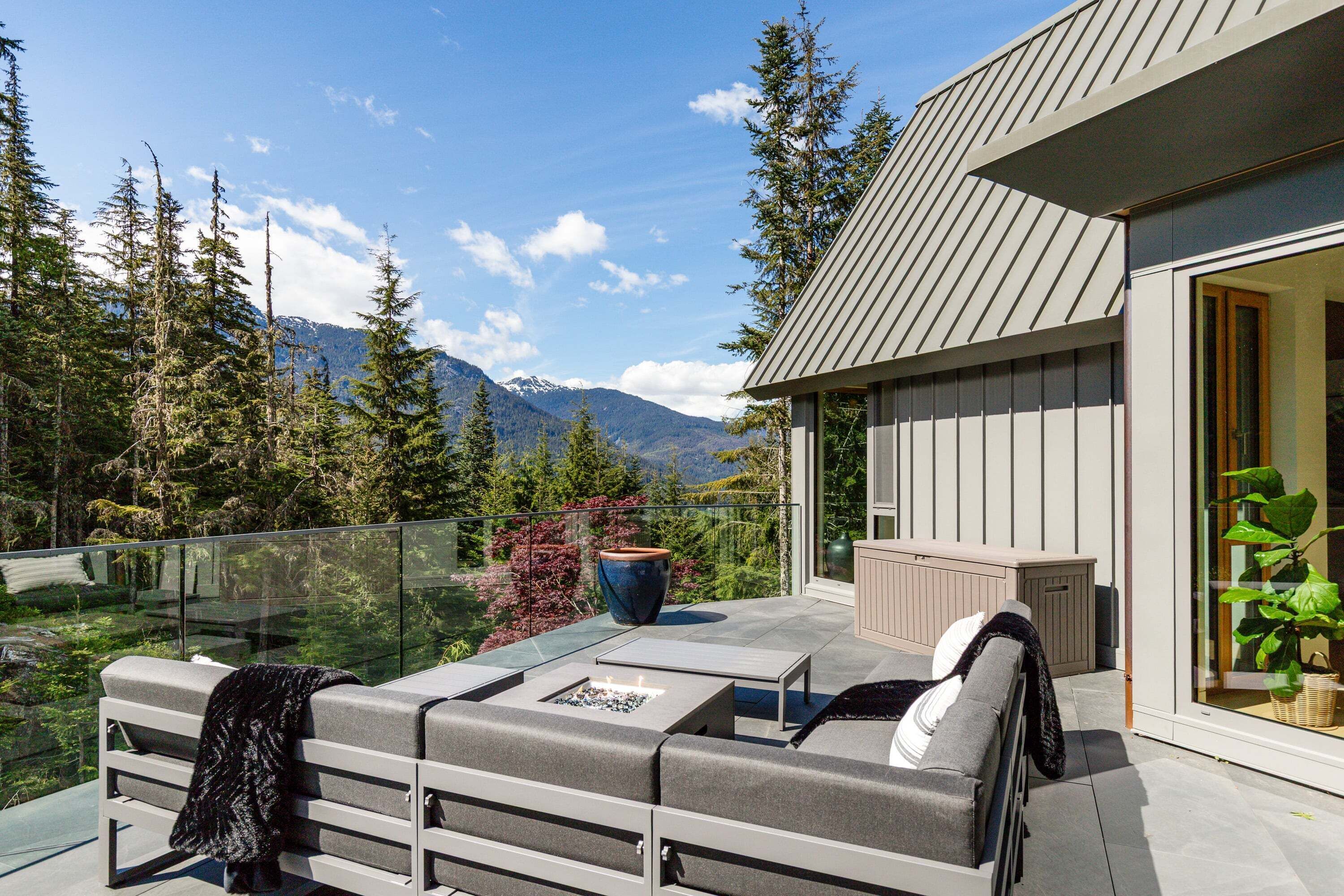 Maison, Plusieurs lits, baignoire à remous, vue sur la montagne (Aurora Estate at Kadenwood) | Terrasse/patio