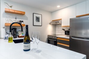 Apartment, 1 King Bed with Sofa bed, Pool Access, Mountain View (Big Mauna at the Marquise) | Private kitchen - Big Mauna at the Marquise (Whistler)