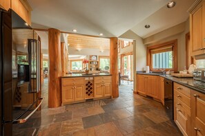 Chalet, Multiple Beds, Hot Tub, Mountain View (Emerald Chalet) | Private kitchen - Emerald Chalet (Whistler)