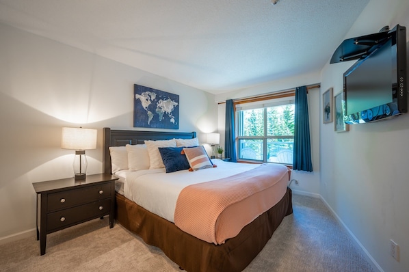อพาร์ทเมนท์, เตียงคิงไซส์ 1 เตียง และโซฟาเบด, ใช้สระว่ายน้ำได้ (Panorama Suite at the Aspens) | 1 ห้องนอน, ห้องพักตกแต่งอย่างมีเอกลักษณ์, ตกแต่งพิเศษโดยเฉพาะ