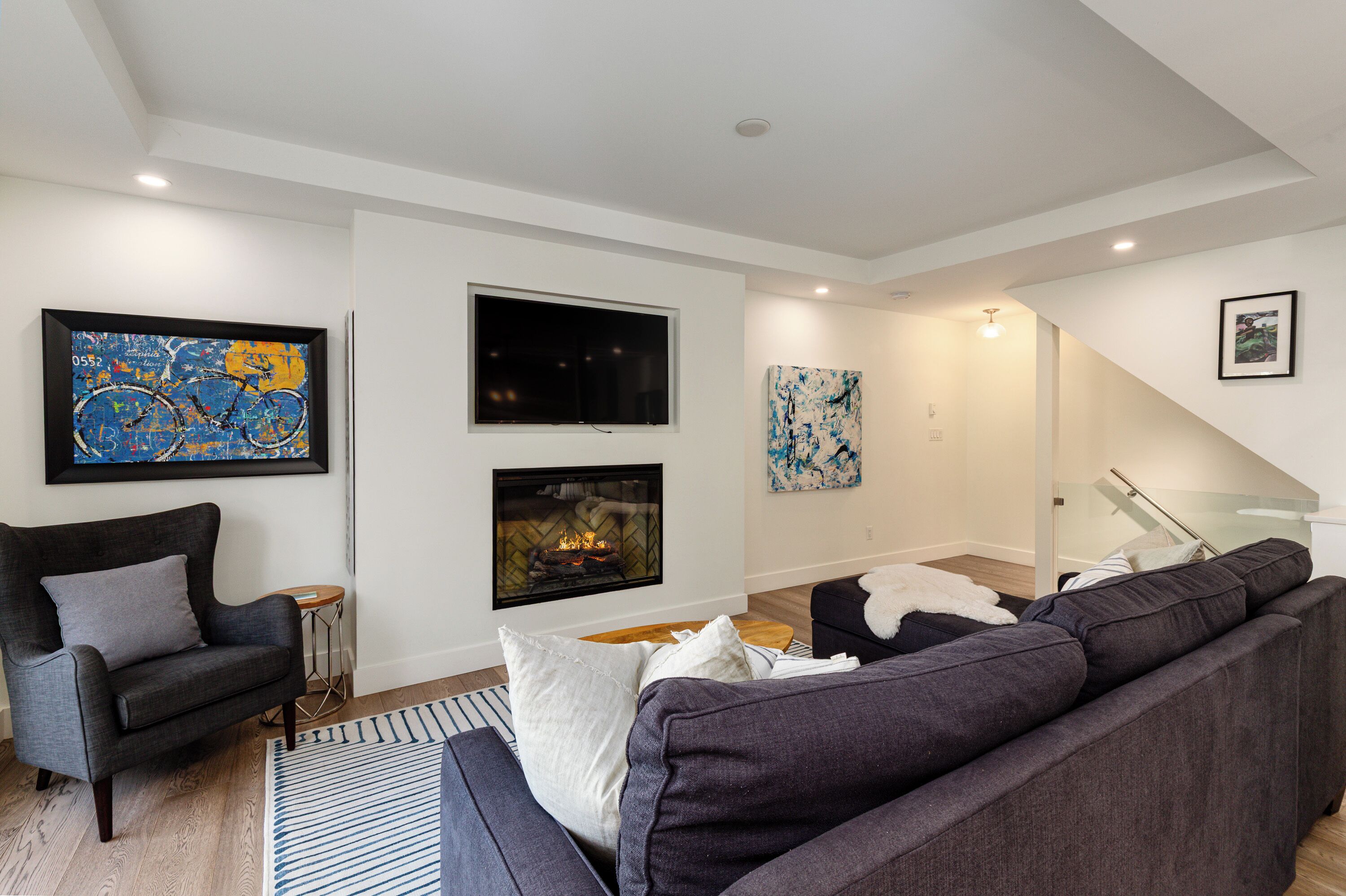 House, Multiple Beds, Hot Tub, Mountain View (Sapphire Retreat at Snowbird) | Living area