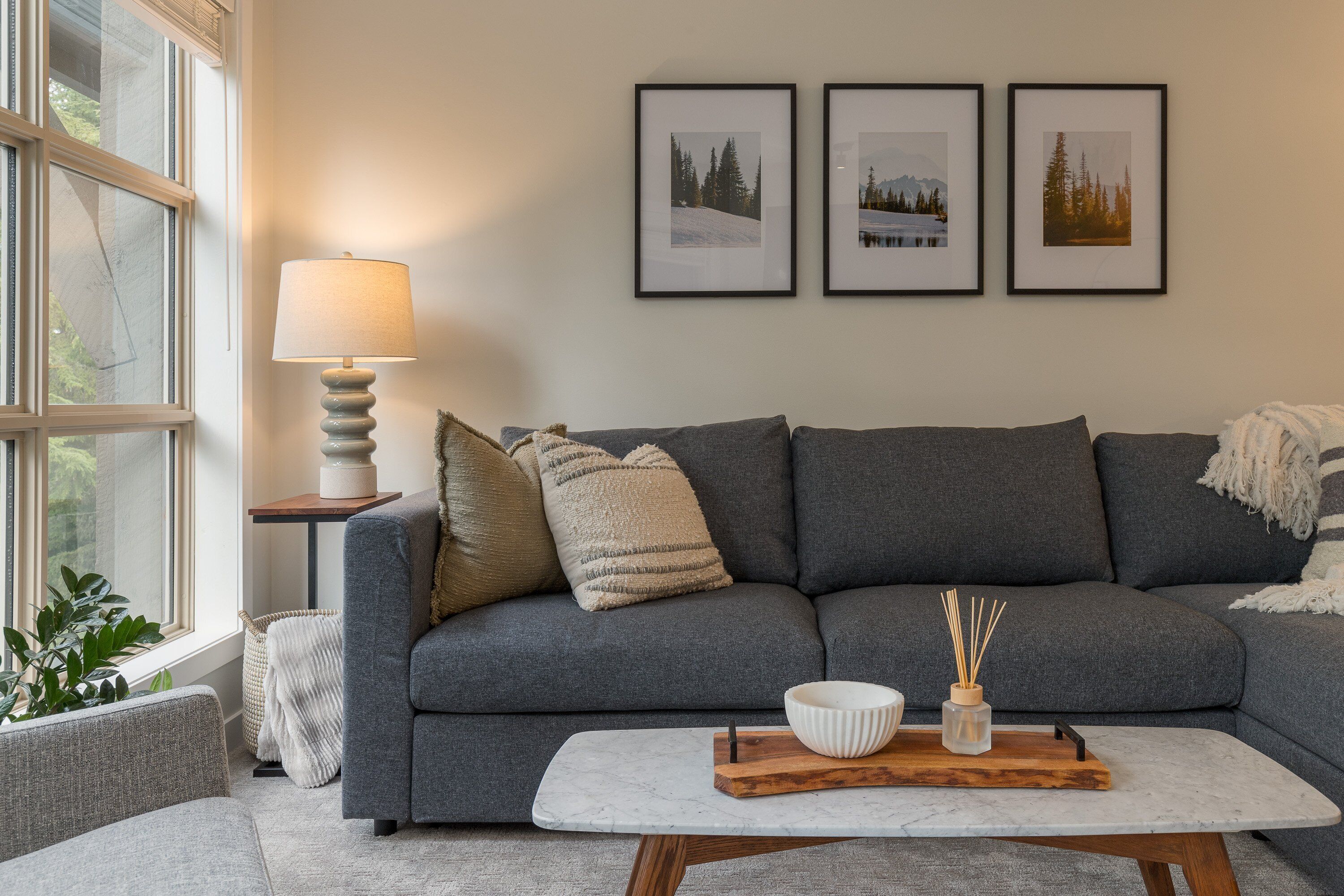 Condo, 1 King Bed with Sofa bed, Pool Access, Mountain View (The Treehouse at the Aspens) | Living area
