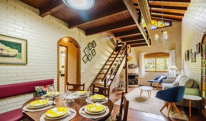 House With Barbecue in Gramado Rje0980