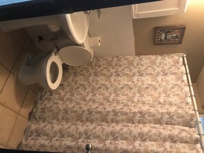 Towels, soap, toilet paper