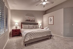 4 habitaciones, tabla de planchar con plancha y wifi gratis 