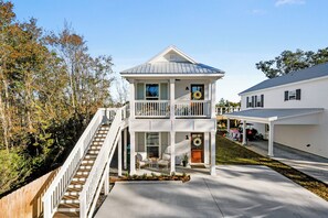 Exterior - Magnolia Suites B & C Bay St Louis Vacation Rental (Bay Saint Louis)