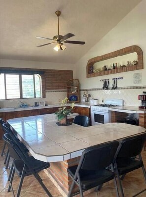 Microwave, oven, stovetop