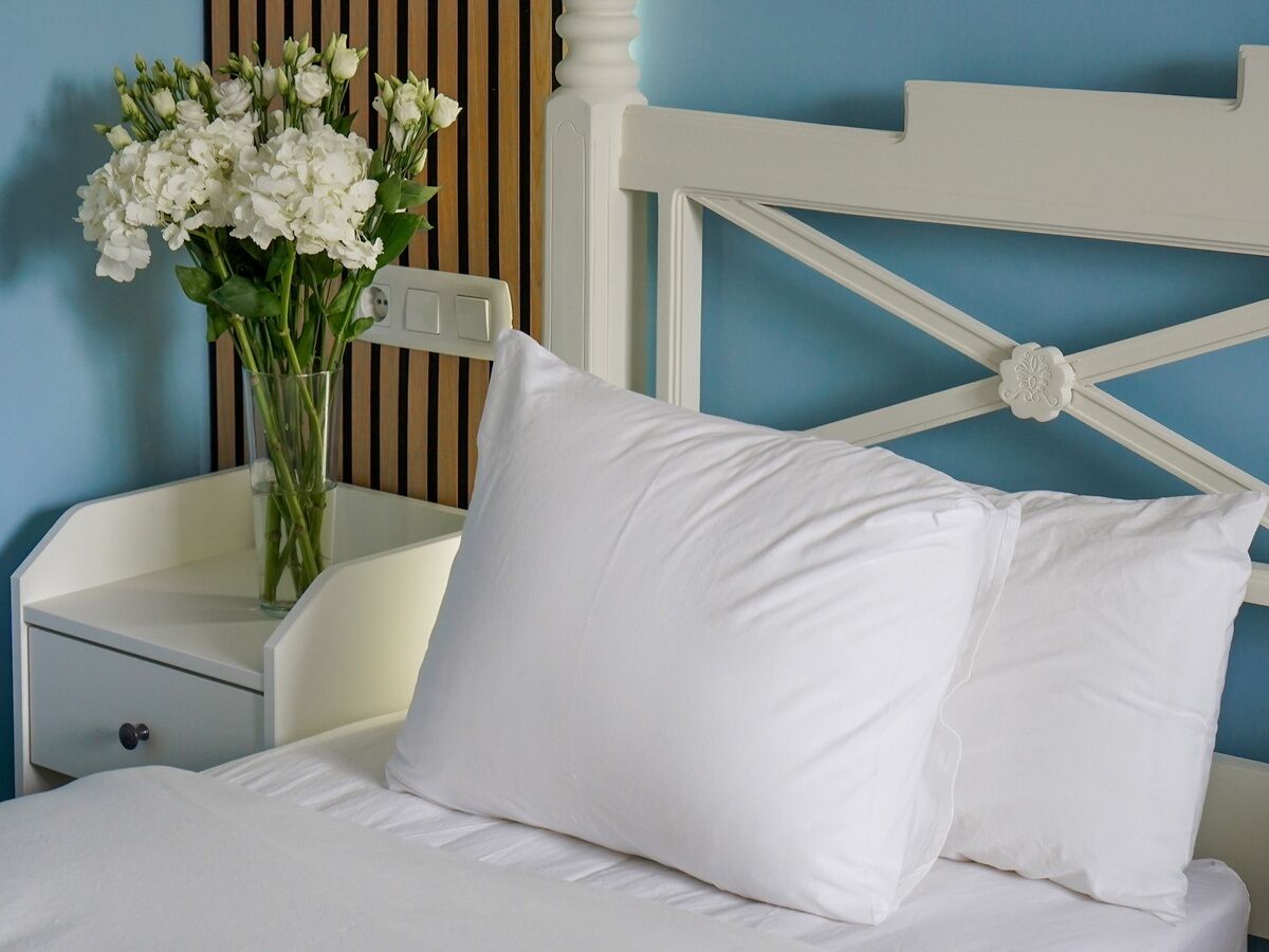 Superior tweepersoonskamer | Een kluis op de kamer, een bureau, verduisterende gordijnen