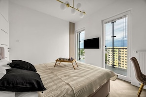1 habitación, tabla de planchar con plancha, wifi gratis y ropa de cama 