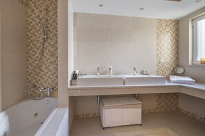 Dusche, Handtücher