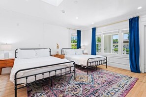 4 bedrooms, iron/ironing board, travel crib, WiFi