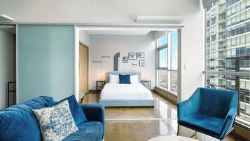 2 habitaciones, tabla de planchar con plancha y wifi