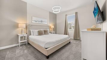 Laptop workspace, free WiFi, bed sheets