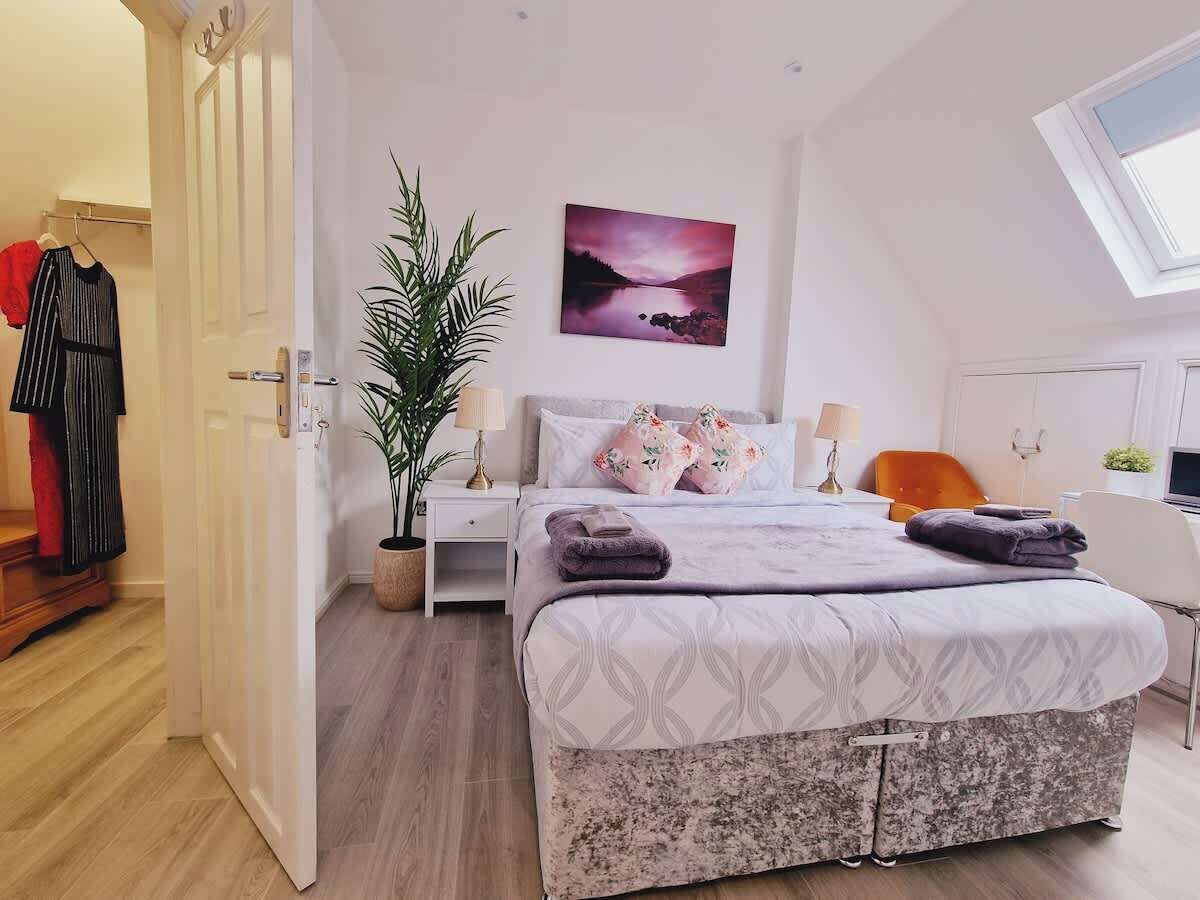 1 sovrum, strykjärn/strykbräda, wi-fi och sängkläder