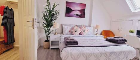 1 sovrum, strykjärn/strykbräda, wi-fi och sängkläder