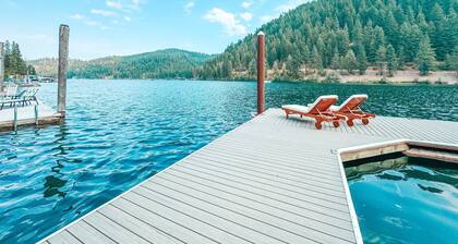 Welcome to your lakeside glamping retreat in Powderhorn Bay on Lake CDA!