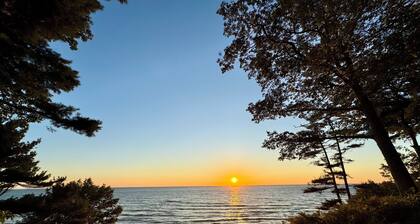 Beachfront Lake Michigan Home
