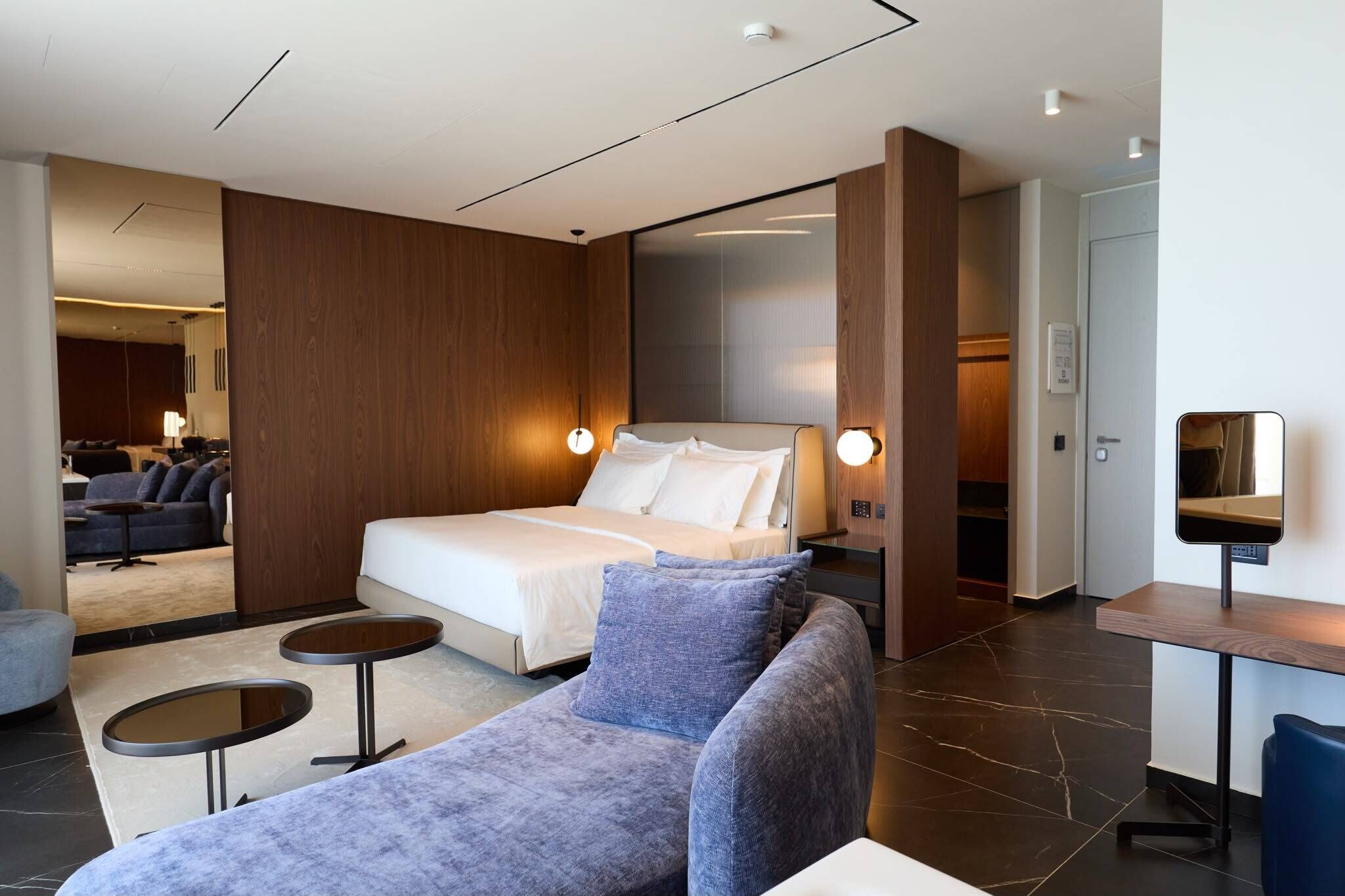 Suite – executive, spabadekar, sjøutsikt | Minibar, lydisolert, wi-fi (inkludert) og sengetøy