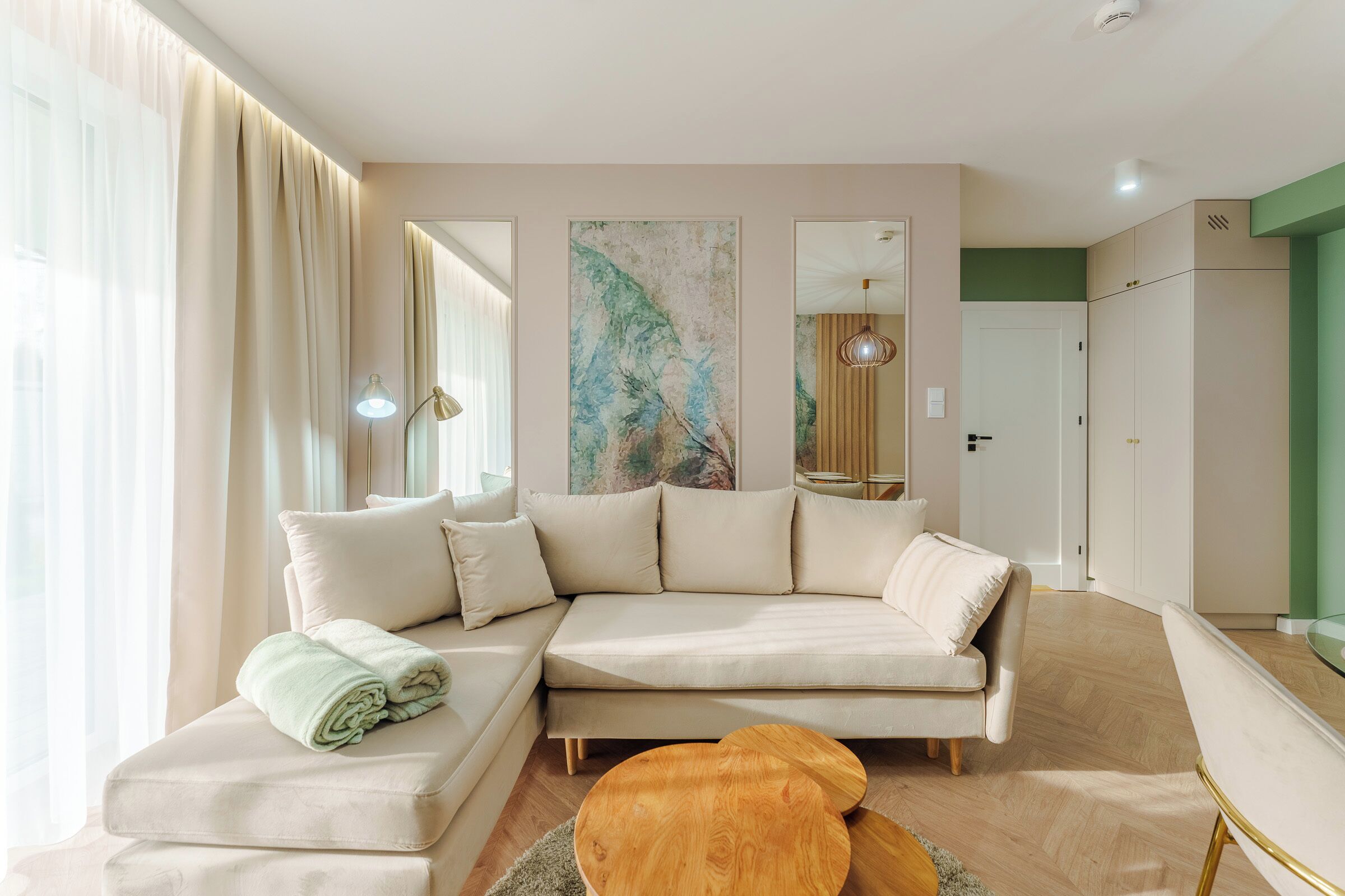 Deluxe-Apartment, Klimaanlage | Hochwertige Bettwaren, Bügeleisen/Bügelbrett, kostenloses WLAN
