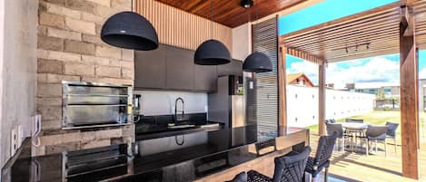 Basic-Apartment | Speisen im Freien