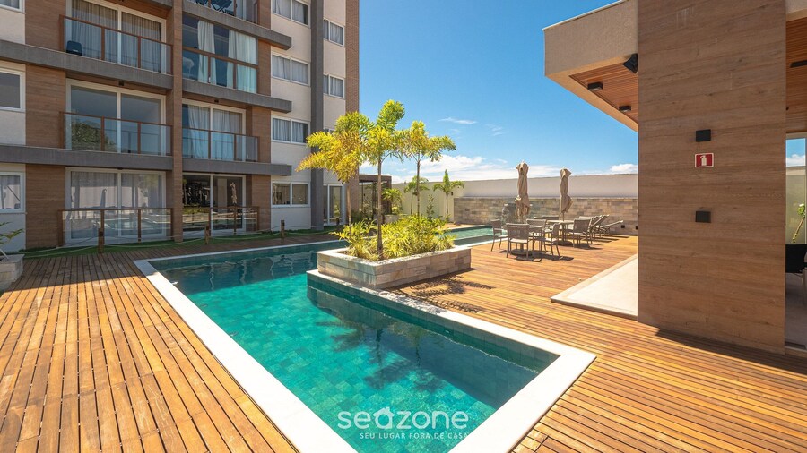 Beautiful apt in Building w Pool Guarajuba Aga0203