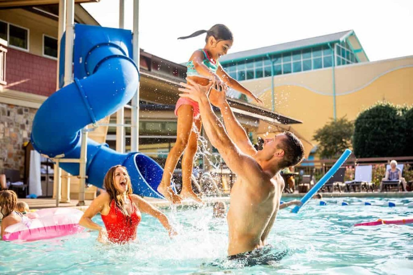 Seasonal outdoor pool