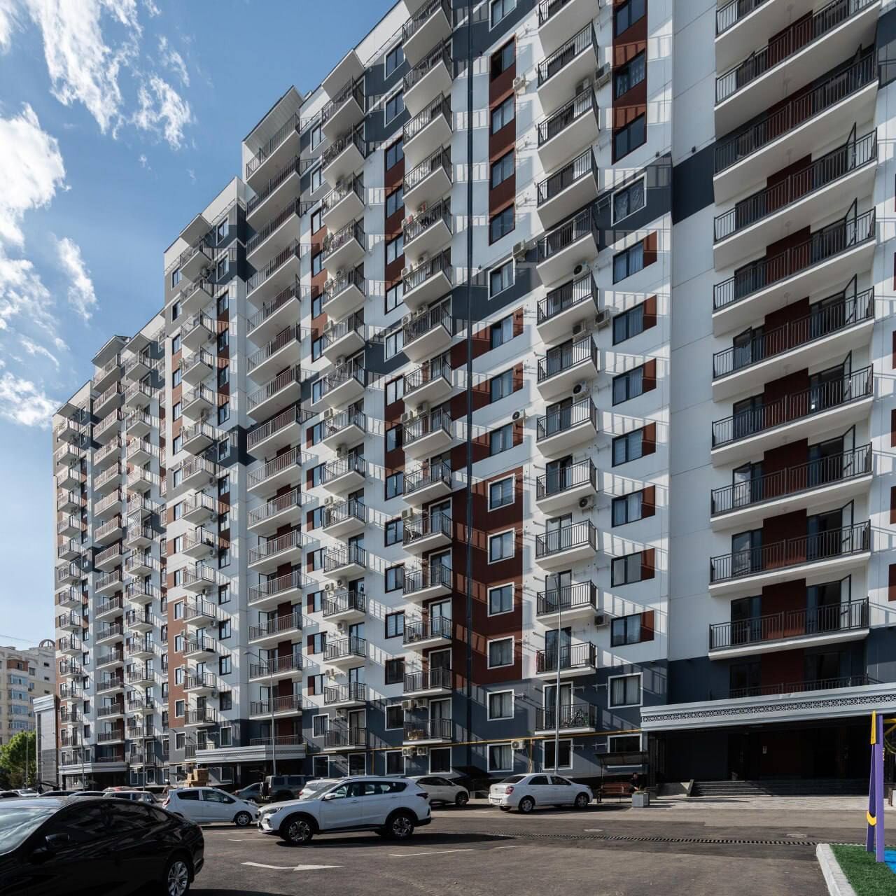 Fassade der Unterkunft