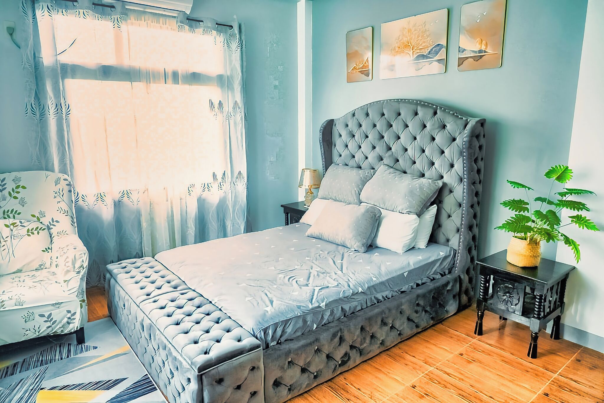 3 bedrooms, WiFi, bed sheets