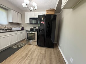 Microwave, oven, stovetop