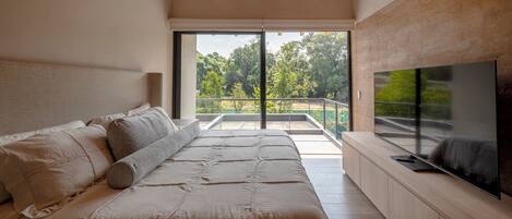 Vila exclusiva, vista para a montanha | Espaço de trabalho para notebook, cortinas blackout, Wi-Fi de cortesia