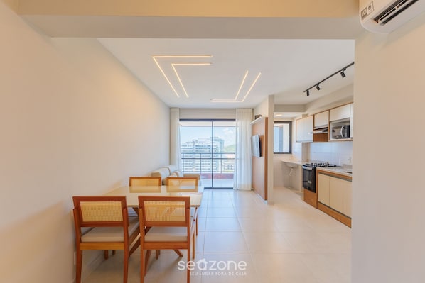 Apartamento básico | Parte interna